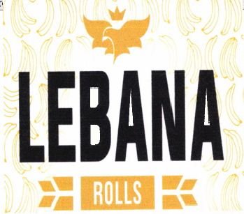 Trademark LEBANA ROLLS + logo