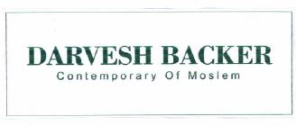 Trademark DARVESH BACKER