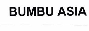 Trademark BUMBU ASIA