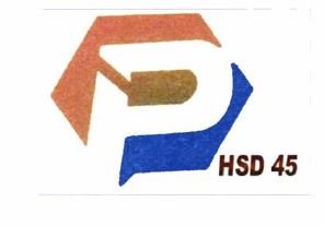 Trademark HSD 45 + Logo P