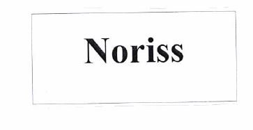 Trademark NORISS