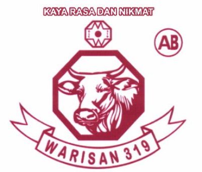 Trademark WARISAN 319 AB + LOGO