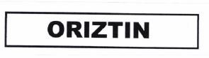 Trademark ORIZTIN