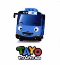 Trademark TAYO, The Little Bus + Lukisan