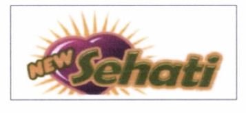 Trademark NEW SEHATI + LOGO