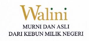 Trademark MURNI DAN ASLI DARI KEBUN MILIK NEGERI