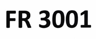 Trademark FR 3001