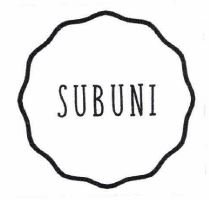 Trademark SUBUNI + LOGO