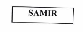 Trademark SAMIR