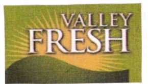 Trademark VALLEY FRESH + LUKISAN