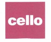 Trademark CELLO