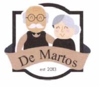 Trademark DE MARTOS + LOGO