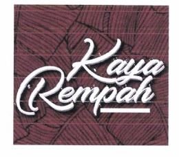 Trademark KAYA REMPAH + LOGO