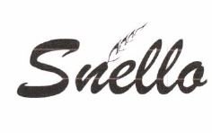 Trademark SNELLO + LOGO