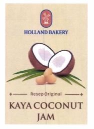 Trademark HOLLAND BAKERY KAYA COCONUT JAM + LOGO