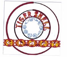 Trademark Tiger Shell Craft