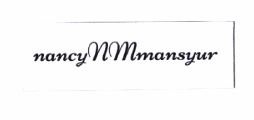 Trademark NANCYMANSYUR+LOGO