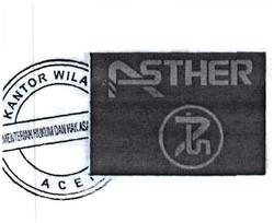 Trademark ASTHER + Logo