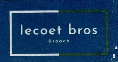 Trademark iecoet bros