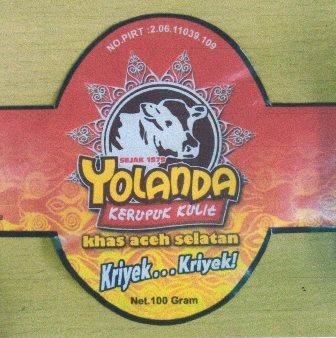 Trademark YOLANDA