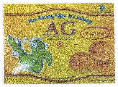 Trademark Kue Kacang Hijau AG Sabang