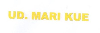 Trademark UD. MARI KUE