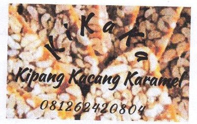 Trademark KiKaKa Kipang Kacang Karamel