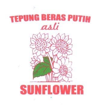 Trademark TEPUNG BERAS PUTIH SUNFLOWER