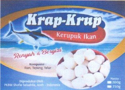 Trademark KERUPUK KRAP KRUP