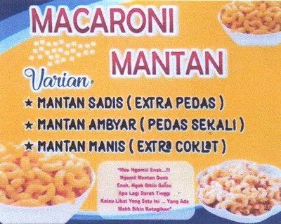 Trademark MACARONI MANTAN