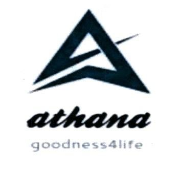 Trademark ATHANA goodness4life