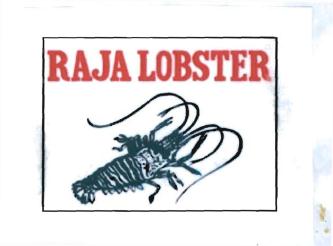 Trademark RAJA LOBSTER