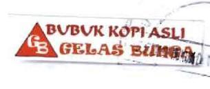 Trademark GELAS BUNGA + LOGO GB