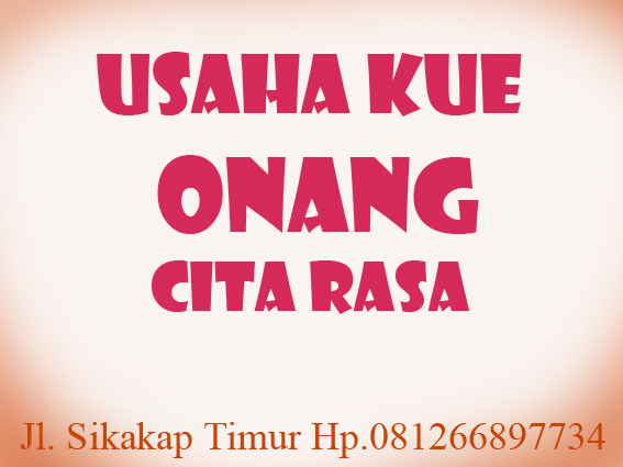 Trademark ONANG CITA RASA