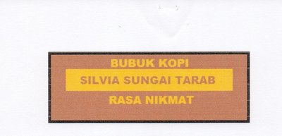 Trademark Bubuk Kopi Silvia Sungai Tarab