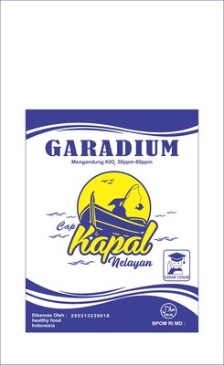 Trademark Garadium Cap Kapal Nelayan