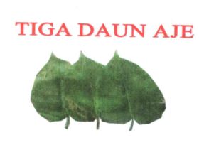 Trademark TIGA DAUN AJE