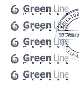 Trademark PEFASA GREEN LINE