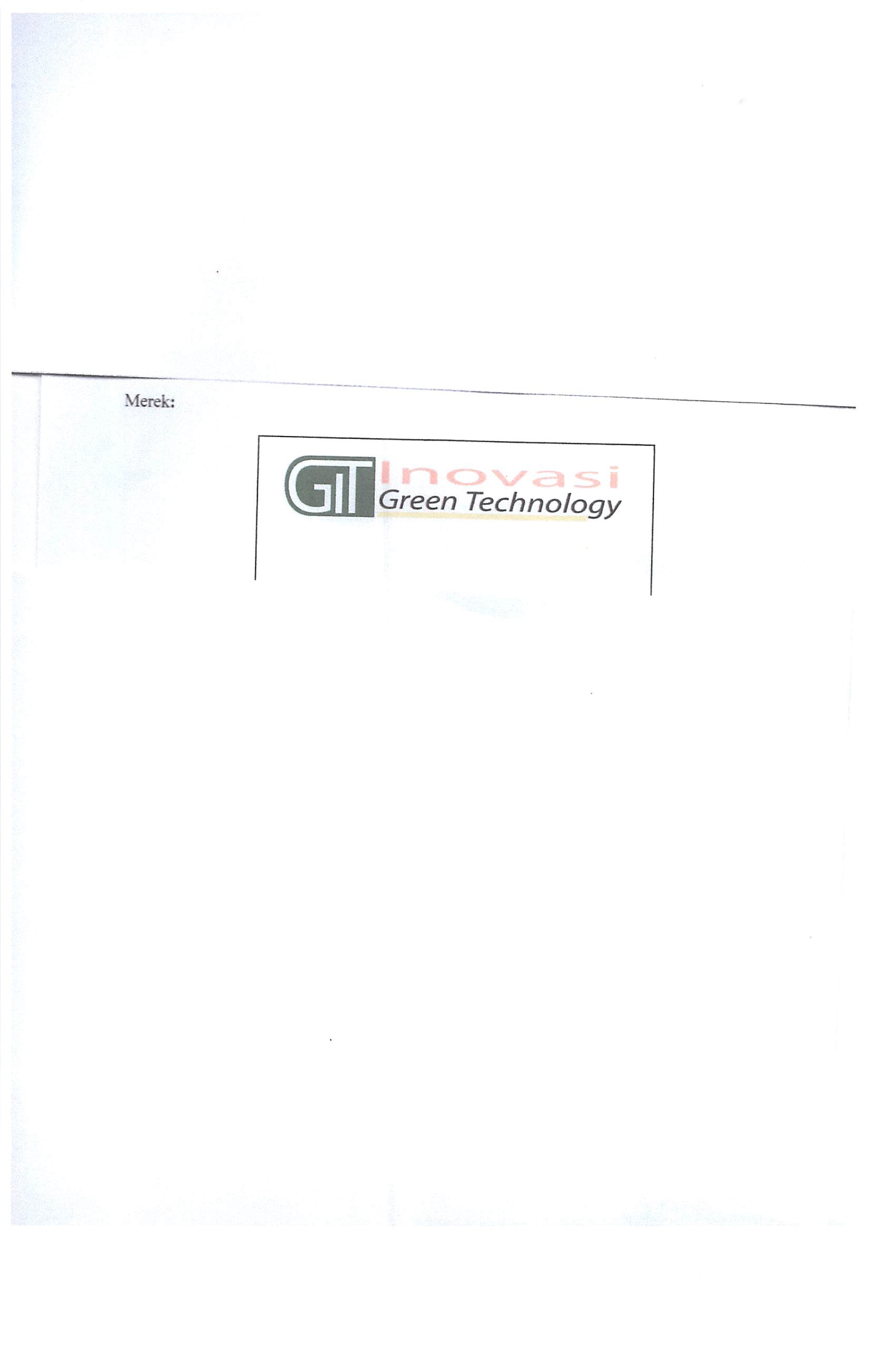 Trademark GIT INOVASI Green Technology