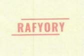 Trademark RAFYORY