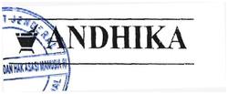 Trademark ANDHIKA