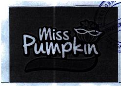 Trademark MISS PUMPKIN