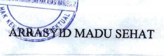 Trademark ARRASYID MADU SEHAT