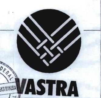 Trademark VASTRA