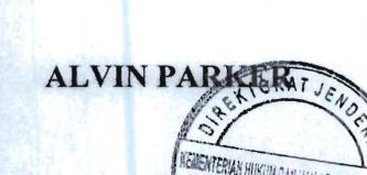 Trademark ALVIN PARKER