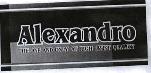 Trademark ALEXANDRO