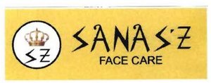 Trademark SANAS'Z FACE CARE+LOGO