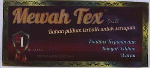 Trademark MEWAH TEX