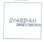 Trademark SYARIFAH zakiah collection