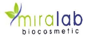 Trademark MIRALAB BIOCOSMETIC